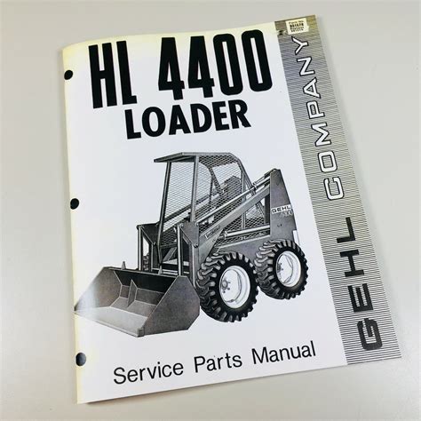 gehl 4400 skid steer weight|hl 4400 gehl loader parts.